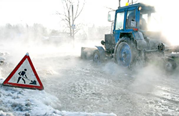 В Барнауле опять авария на водопроводе. И снова на Гущина