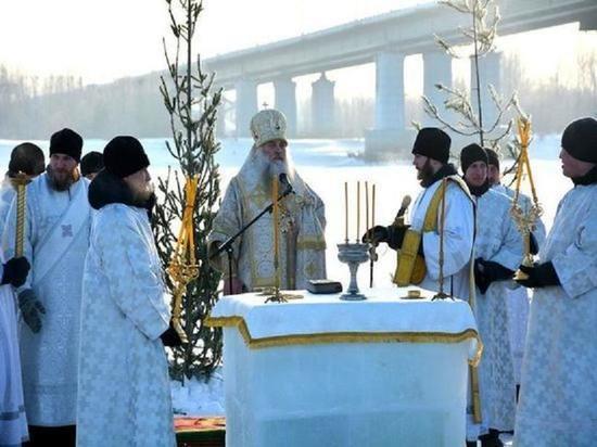 Крещенский городок начали строить в Барнауле