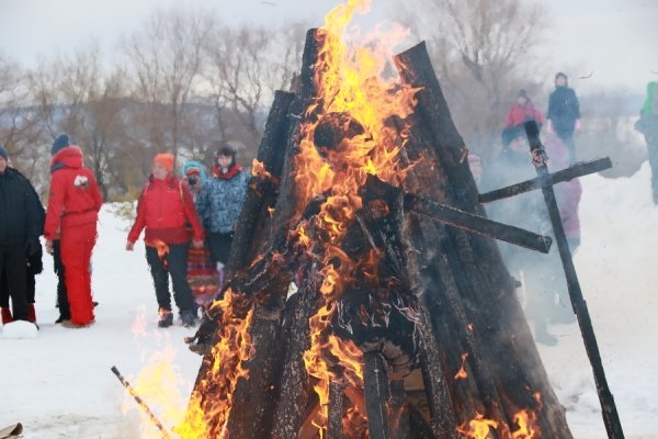 Большой фоторепортаж с Сибирской Масленицы-2020