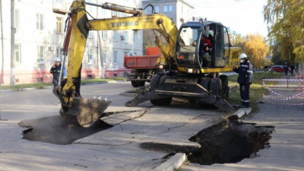 100 многоквартирных домов в Барнауле из-за аварии остались без тепла и горячей воды