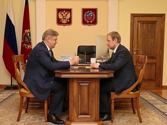 Анатолий Серышев провёл рабочие встречи с руководством Алтайского края