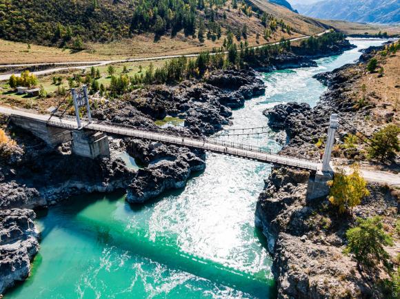 Алтайские власти не закрывали ороктойский мост