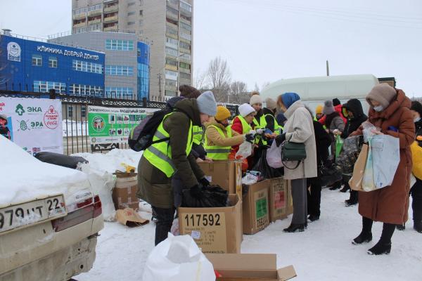 Барнаул и Новоалтайск сдали на переработку 5 тонн вторсырья