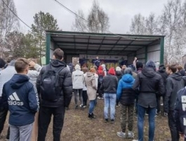 Сегодня в парке им. Ленина прошла экологическая акция