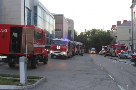 В Политехе произошёл пожар