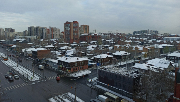 Осень дала сбой. Снег снова выпал в Барнауле раньше времени — большой фоторепортаж altapress.ru