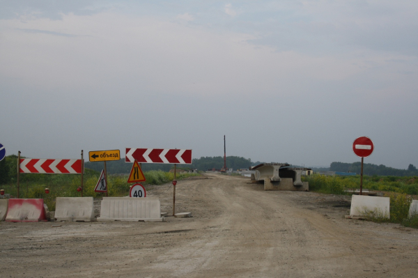 Под Новосибирском отремонтируют путепровод на важной региональной трассе