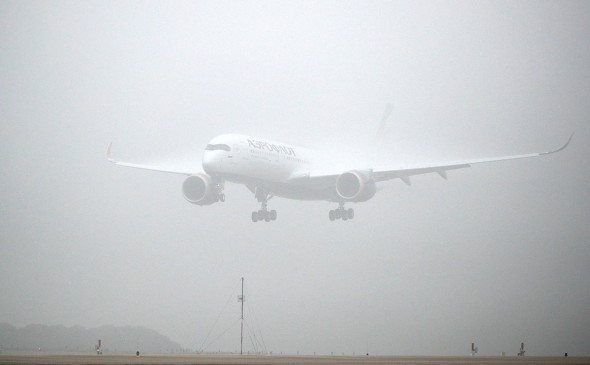 В Новосибирске из-за тумана задерживается прилет более десятка самолетов