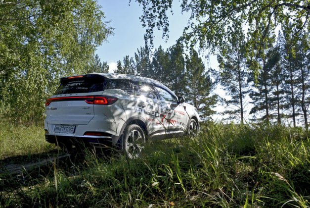 ФОТОБАНК. В Новосибирске состоялась внедорожная презентация Chery Tiggo 7 Pro Max AWD