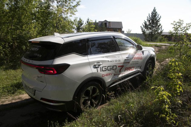 ФОТОБАНК. В Новосибирске состоялась внедорожная презентация Chery Tiggo 7 Pro Max AWD