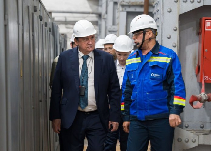 Министр энергетики РФ посетил Новосибирскую ТЭЦ-3