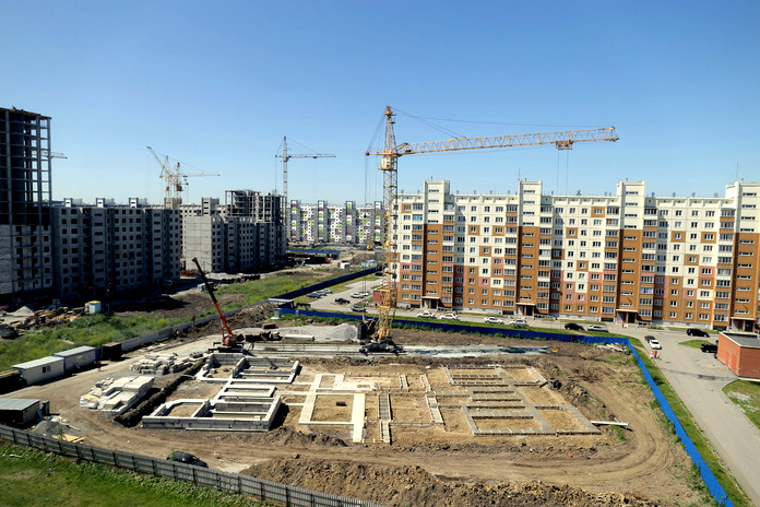 Определены компании-лидеры по объему строительства жилья в Новосибирской области